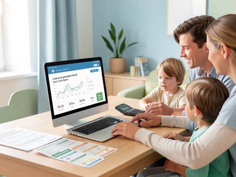 Calcul du quotient familial : le simulateur fiscal et CAF
