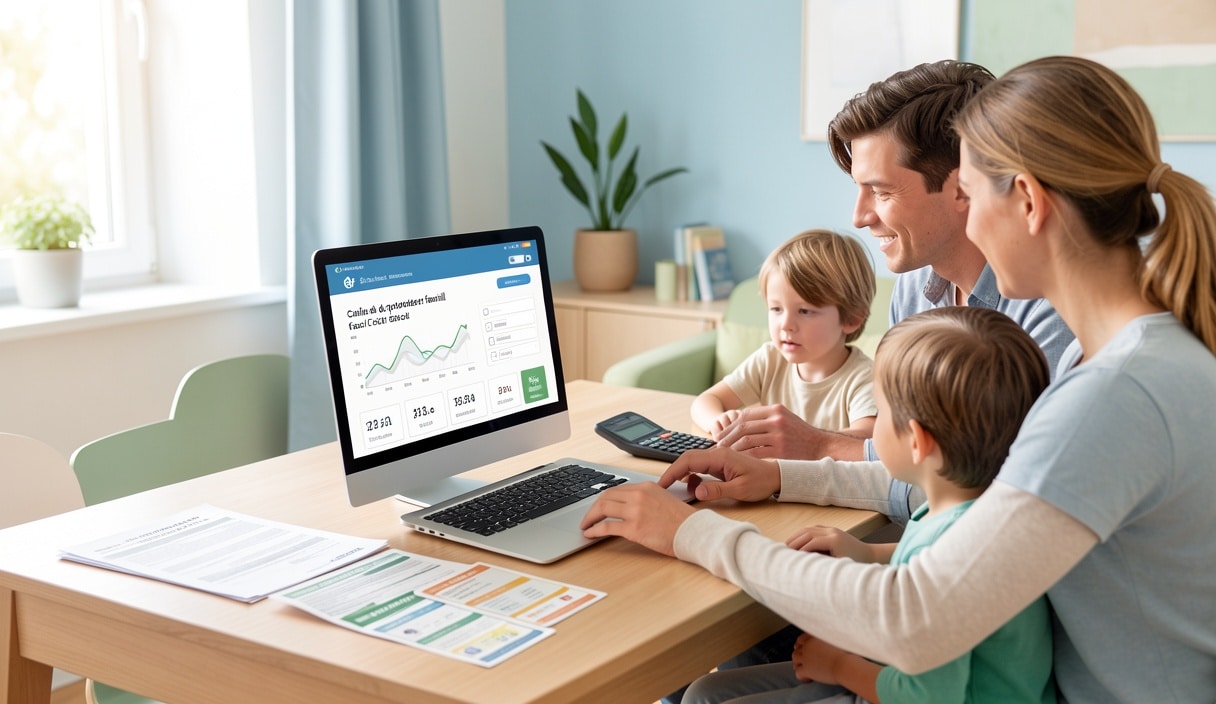 Calcul du quotient familial : le simulateur fiscal et CAF